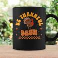 Bruh Meme Thanksgiving Turkey Boys Thankful Retro Coffee Mug Gifts ideas