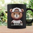 Bruh Meme Hip Hop Teddy Bear Boys Ns Nager Coffee Mug Gifts ideas