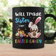 Bunny Eat Chocolate Eggs Will Trade Sister For Easter Candy Coffee Mug Gifts ideas