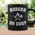 Burger Or Dog Grilling Master Grill Hot Dog Dad Joke Coffee Mug Gifts ideas
