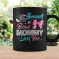 Burnouts Or Bows Mommy Loves You Gender Reveal Party Coffee Mug Gifts ideas