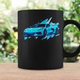 C8 Retro Rapid Blue Supercar Sports Car Vintage C8 Coffee Mug Gifts ideas