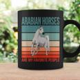Caballos Árabes Personas Favoritas Jinete Caballo Montar Taza de café Ideas de regalos