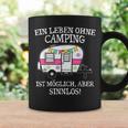 Camping-Leben Essentials Tassen: Camper Van Motiv, Sinnlos ohne Camping Geschenkideen