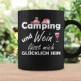 Camping Und Wein Lässt Mich Glücklich Sein Tassen Geschenkideen
