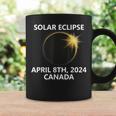 Canada 2024 Solar Eclipse Montreal Niagara Falls Quebec Coffee Mug Gifts ideas