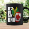 Canadian And Jamaican Mix Dna Flag Heritage Coffee Mug Gifts ideas