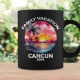 Cancun 2024 Family Vacation Trip Matching Group Coffee Mug Gifts ideas