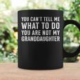 Cant Tell What Do Not Granddaughter For Grandpa Birthday Coffee Mug Gifts ideas