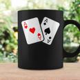 Card Game Spades And Heart As Cards For Skat And Poker Tassen Geschenkideen