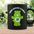Care Bears St Patrick's Day Good Luck Bear Who Needs Luck Coffee Mug Gifts ideas