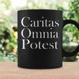 Caritas Omnia Potest Liebeermag Alles Latin Teacher S Tassen Geschenkideen
