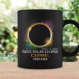 Carmel Indiana Total Solar Eclipse April 8 2024 Coffee Mug Gifts ideas