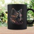 Cat In The Galaxy And Space Kitten Cat Head Coffee Mug Gifts ideas