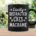 Cat Lover Macrame Lover Cats And Macrame Cat Coffee Mug Gifts ideas