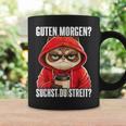 Cat Saying I Guten Morgen Suchst Du Streit Tassen Geschenkideen