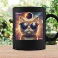 Cat Taking A Selfie With Solar 2024 Eclipse Wearing Glasses Coffee Mug Gifts ideas