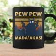 Cat Vintage Pew Pew Pew Madafakas Cat Crazy Pew Vintage Coffee Mug Gifts ideas