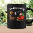 Cats For Everybody Cat Santa Christmas Merry Catmas Coffee Mug Gifts ideas