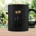 Cats I'm Ok Quilting Love Cats Cat Coffee Mug Gifts ideas
