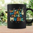 Change The World Teach Music Choir Jazz Teacher Coffee Mug Gifts ideas
