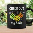 Check Out My Balls Pickleball Christmas Decoration Coffee Mug Gifts ideas