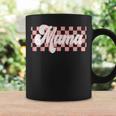 Checkered Mama Retro Mom Life New Mama Coffee Mug Gifts ideas