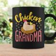 Chicken Grandma Farmer Lady Chickens Farm Animal Hen Coffee Mug Gifts ideas