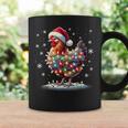 Chicken Santa Christmas Light Xmas Chicken Pajamas Coffee Mug Gifts ideas