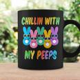 Chillin With My Peeps Cute Bunny Easter Family Coffee Mug Gifts ideas