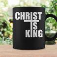 Christ Is King Jesus Is King Cross Crucifix Coffee Mug Gifts ideas