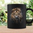 Christian Cross Lion Of Judah Religious Faith Jesus Pastor Coffee Mug Gifts ideas