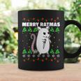 Christmas Rat Rodents Animals Lover Xmas Coffee Mug Gifts ideas