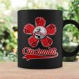 Cincinnati Baseball Flower I Love Cincinnati Baseball Spirit Coffee Mug Gifts ideas