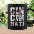 Cincinnati Retro Baseball Lover Met At Game Day Coffee Mug Gifts ideas