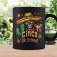 Cinco De Drinko Mexican Skull Fiesta 5 De Mayo Drinking Coffee Mug Gifts ideas
