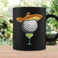 Cinco De Mayo Golf Ball With Sombrero And Margarita Golfer Coffee Mug Gifts ideas