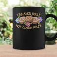 Cinnamon Rolls Not Gender Roles Feminist Retro Style Tassen Geschenkideen