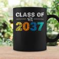 Class Of 2037 Grow With Me First Day Of School Graduation Coffee Mug Gifts ideas