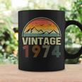 Classic 50Th Birthday Idea Vintage 1974 Coffee Mug Gifts ideas