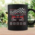 Classic Muscle Car Guys Matching Ugly Christmas Car Racing Coffee Mug Gifts ideas