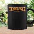Classic Tn Orange Print Retro Varsity Vintage Tennessee Coffee Mug Gifts ideas
