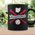 Cleveland Baseball Vintage Ohio Pride Navy Blue Love City Coffee Mug Gifts ideas