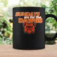 Cleveland Ohio Dawg Sundays Are For The Dawgs Coffee Mug Gifts ideas