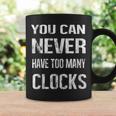Clocks Collector Lover Enthusiast Hobby Passion Collect Coffee Mug Gifts ideas