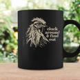 Cluck Around And Find Out Chicken Parody Kawai Animal Coffee Mug Gifts ideas