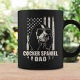 Cocker Spaniel Dad Cool Vintage Retro Proud American Coffee Mug Gifts ideas