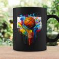 Colorful Basketball Tie Dye Color Splash Hoop Net Slam Dunk Coffee Mug Gifts ideas