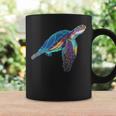 Colorful Sea Turtle Watercolor Lover Dad Mom Coffee Mug Gifts ideas