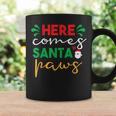 Here Comes Santa Paws Christmas Pajama X-Mas Dog Lover Puppy Coffee Mug Gifts ideas